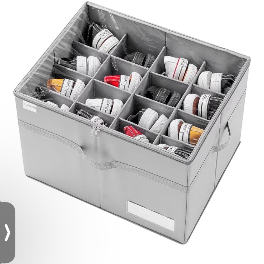 Gray Shoe Organizer (2 available)